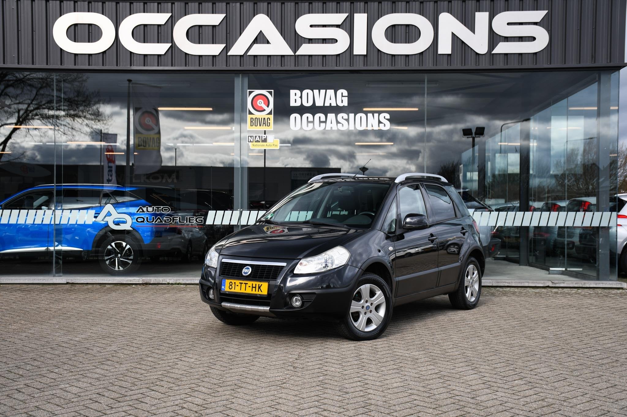 Fiat Sedici 1.6-16V Experience TREKHAAK/ AIRCO/ LM 16, Multifunctioneel stuurwiel, 12 maanden, Stof, Gebruikt