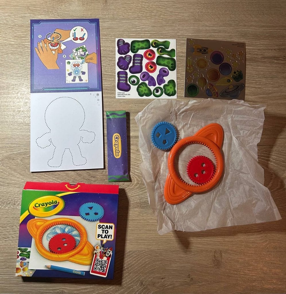 McDonald's speeltje Happy Meal Crayola, Ophalen, Nieuw