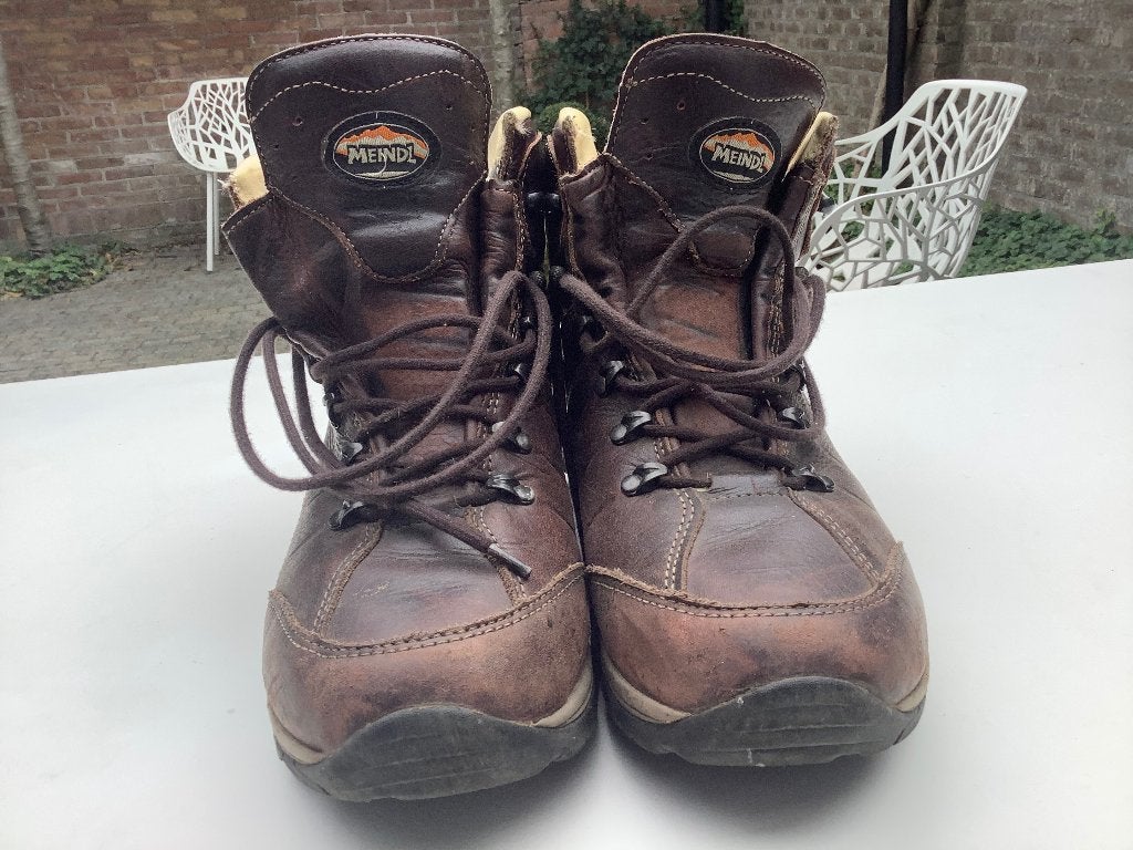 Meindl Wandelschoenen/Bergschoenen - Bruin Leer, Bruin, Ophalen of Verzenden, Meindl, Gedragen
