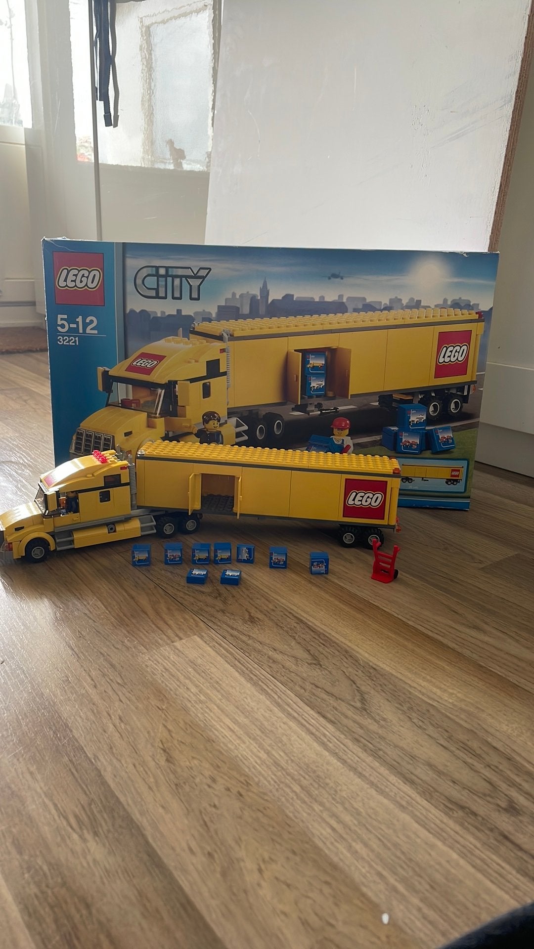 Lego city vrachtwagen 3221, Verzenden, Zo goed als nieuw