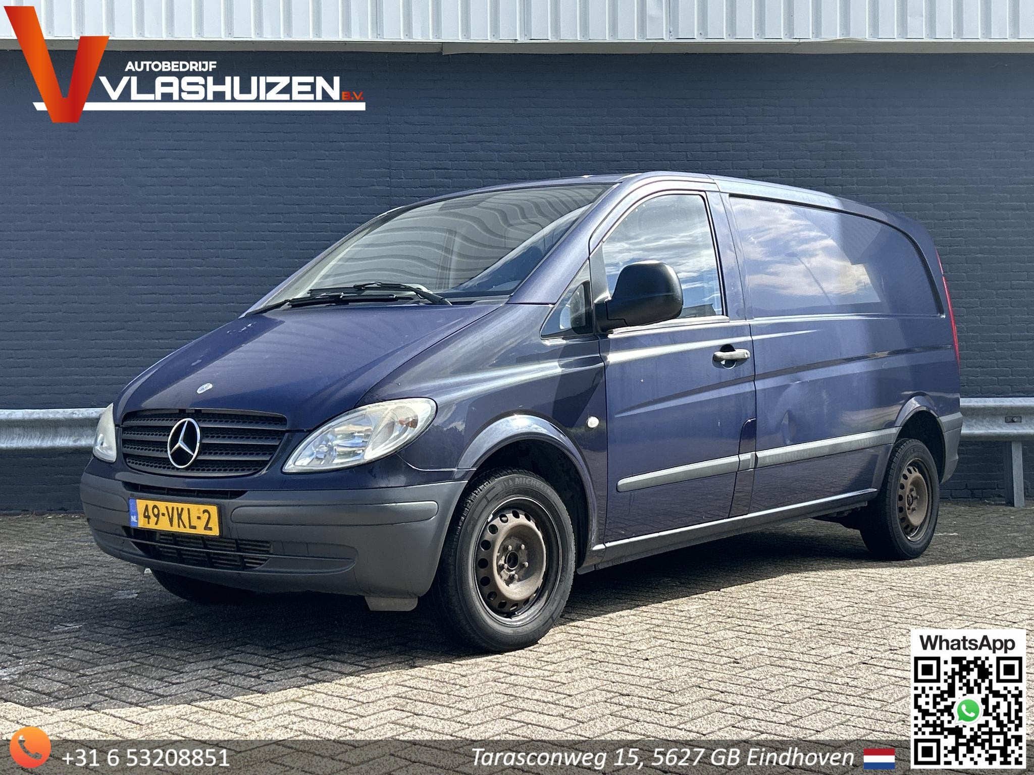 Mercedes-Benz Vito 109 CDI 320 Amigo | € 2.450,- NETTO! |, Gebruikt, 2000 kg, Bedrijf, Euro 4