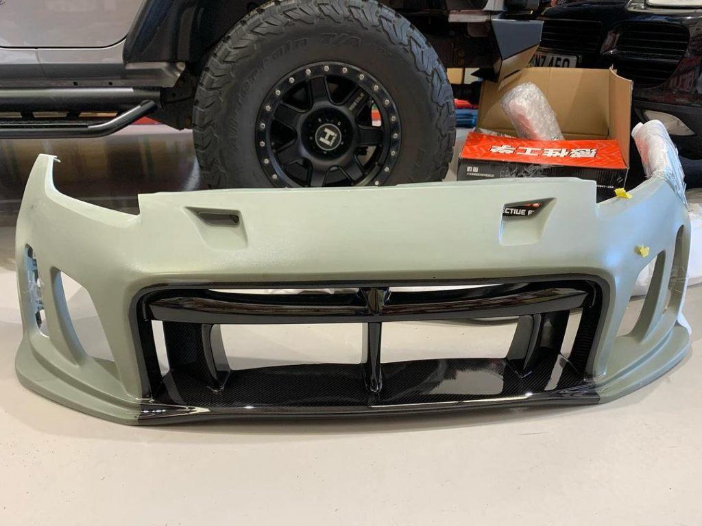 Fly1 motorsports Spec-V carbon voorbumper - Nissan 370z, Ophalen of Verzenden