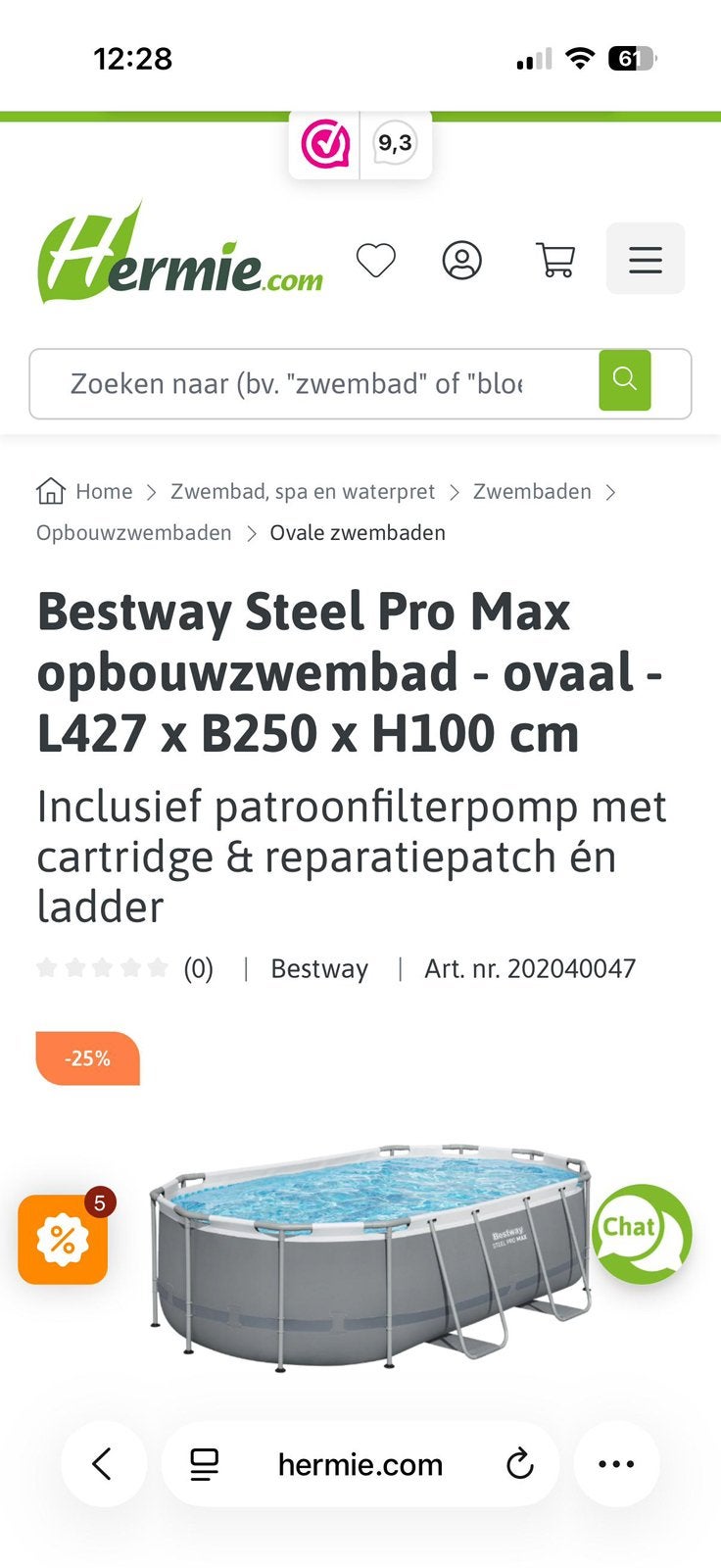 Zwembad met zoutwater systeem en zandfilter pomp, Tuin en Terras, Zwembaden, Ophalen, Gebruikt, 200 tot 300 cm, 80 tot 120 cm