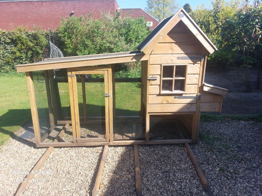 Kipenhok, Dieren en Toebehoren, Ophalen of Verzenden, Zo goed als nieuw, Kippenhok of Kippenren