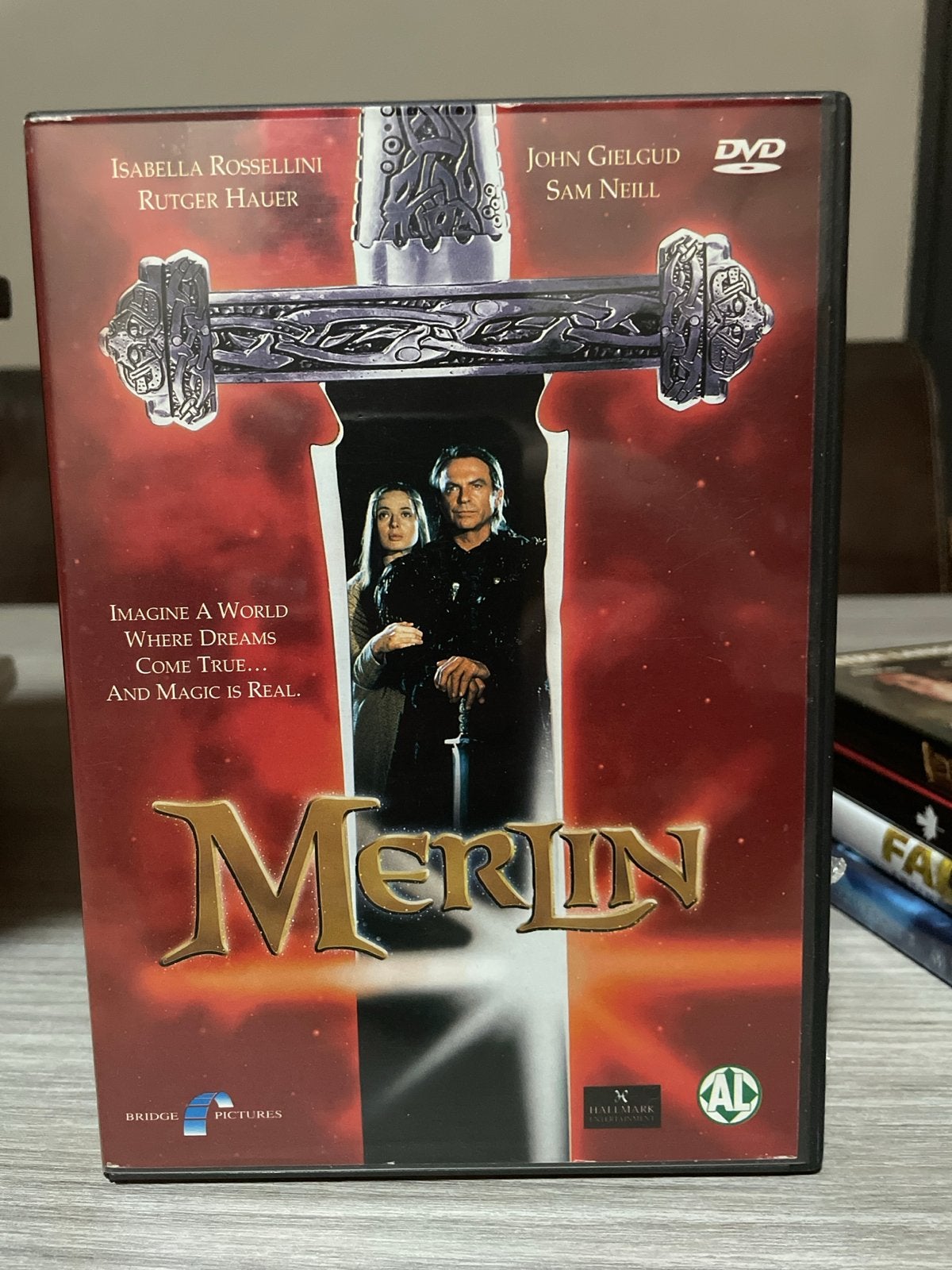 Merlin DVD met Isabella Rossellini en Rutger Hauer, Cd's en Dvd's, Nederlands, Ophalen of Verzenden, Vanaf 12 jaar, Gebruikt