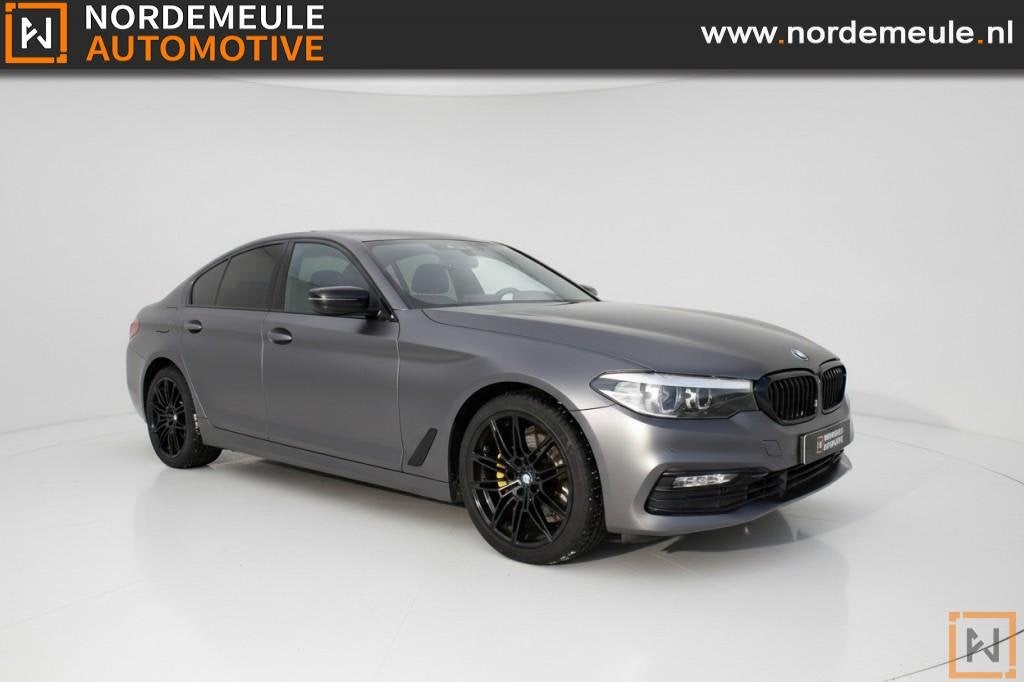 Bmw 5-SERIE 520I EXECUTIVE, Xenon, Leder, Navi, AUT, Auto's, BMW, Automaat, 1998 cc, Achterwielaandrijving, Gebruikt