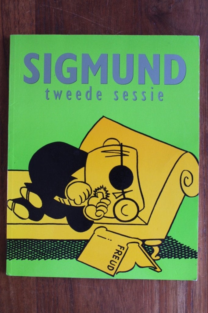 Peter de Wit - Sigmund : Tweede sessie (2) strip humor, Eén stripboek, Ophalen of Verzenden, Gelezen