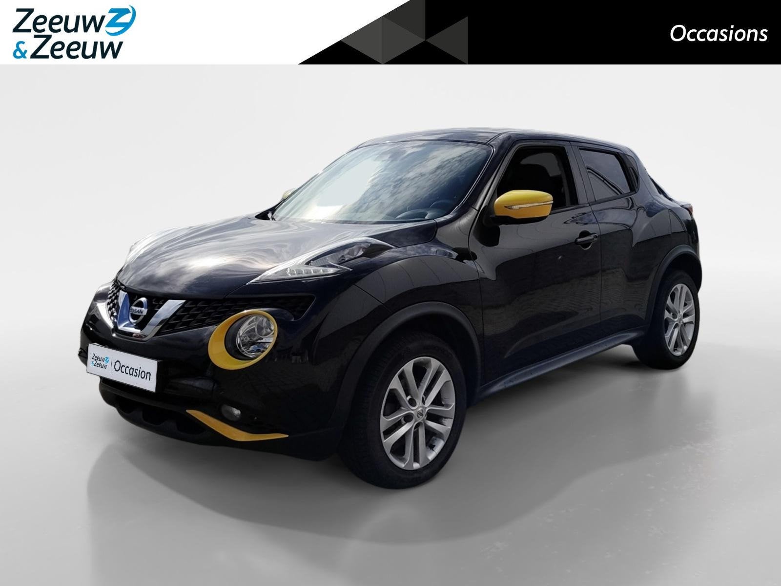 Nissan Juke 1.2 DIG-T S/S Acenta | Zeer nette staat! | Clima, Auto diversen, Netherlands@nissan-services.eu, Zwart, Nissan Nederland BV