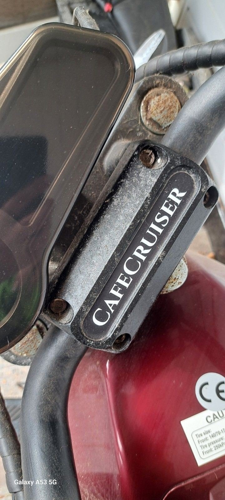 Ecruiser - Elektrische Scooter/Brommer voor onderdelen, Ophalen, Gebruikt, Maximaal 25 km/u, Ecruiser