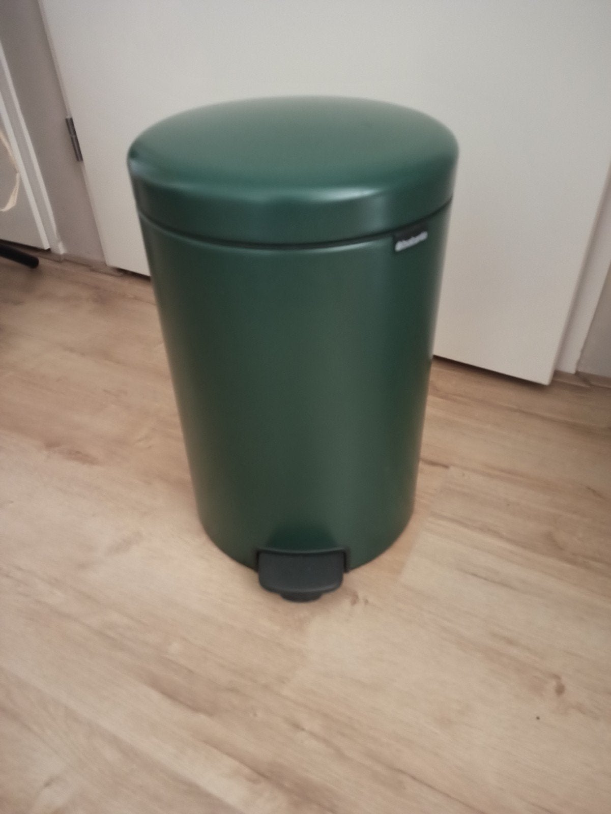 Brabantia NewIcon Prullenbak 20L - Pine Green, Ophalen, Met pedaal, Metaal, 20 tot 30 liter