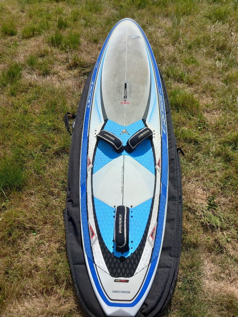 Exocet Cross Pro 84 Freestylewave, Gebruikt, Minder dan 250 cm, Plank, Met vin(nen)