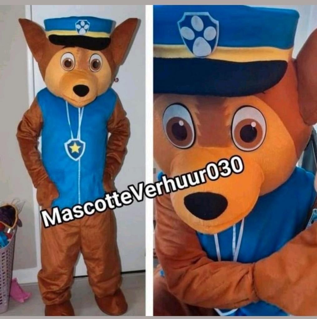 Chase huren politie hond paw patrol mascotte verjaardag fees, Ophalen, Zo goed als nieuw, Verjaardag