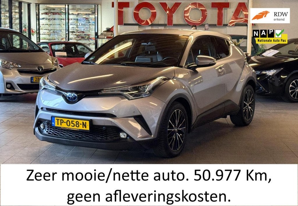 Toyota C-HR 1.8 Hybrid 50.977 KM! met autopas, Navi, stoel/s, Auto's, Toyota, Bedrijf, C-HR, ABS, Achteruitrijcamera, Adaptive Cruise Control
