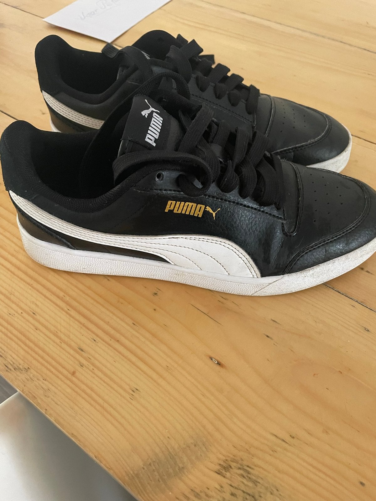 Puma sneakers maat 40 - Zwart, slechts 2x gedragen, Ophalen of Verzenden, Zo goed als nieuw