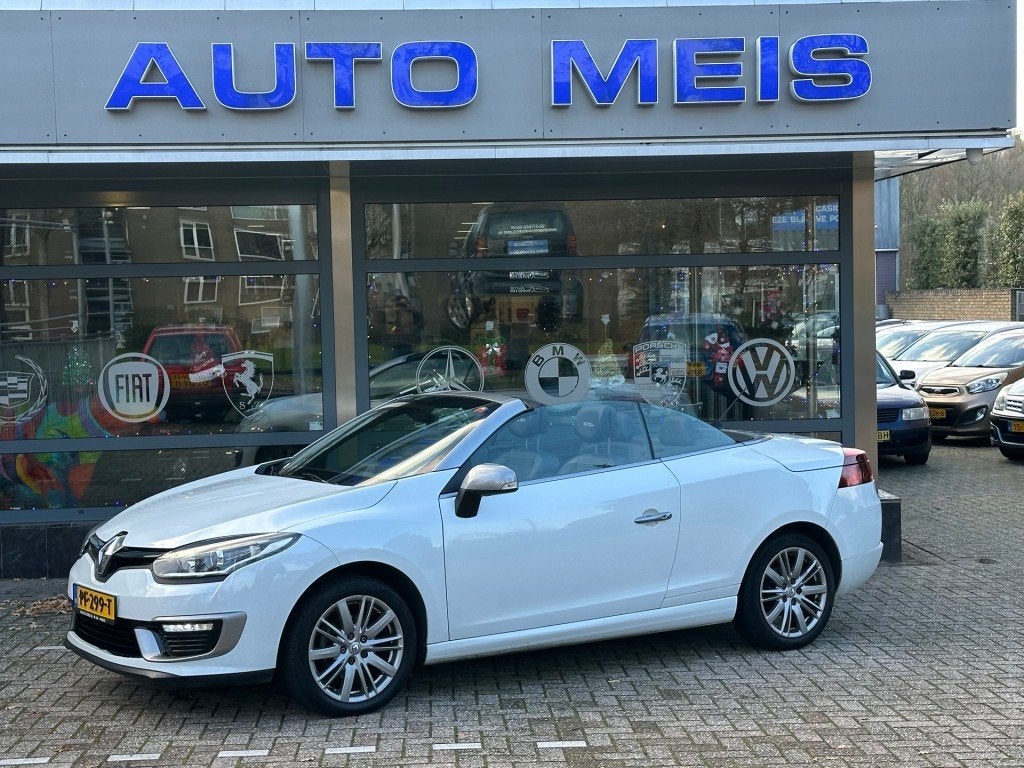 Renault MEGANE 1.2 TCE GT-LINE Leer Navi Airco Trekhaak, Auto's, Euro 5, Gebruikt, 750 kg, 4 cilinders