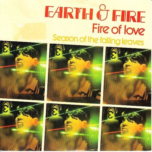earth & fire ( j kaagman)  - fire of love ( 1979 / nl pers), Cd's en Dvd's, Gebruikt, 7 inch, Ophalen of Verzenden, Pop