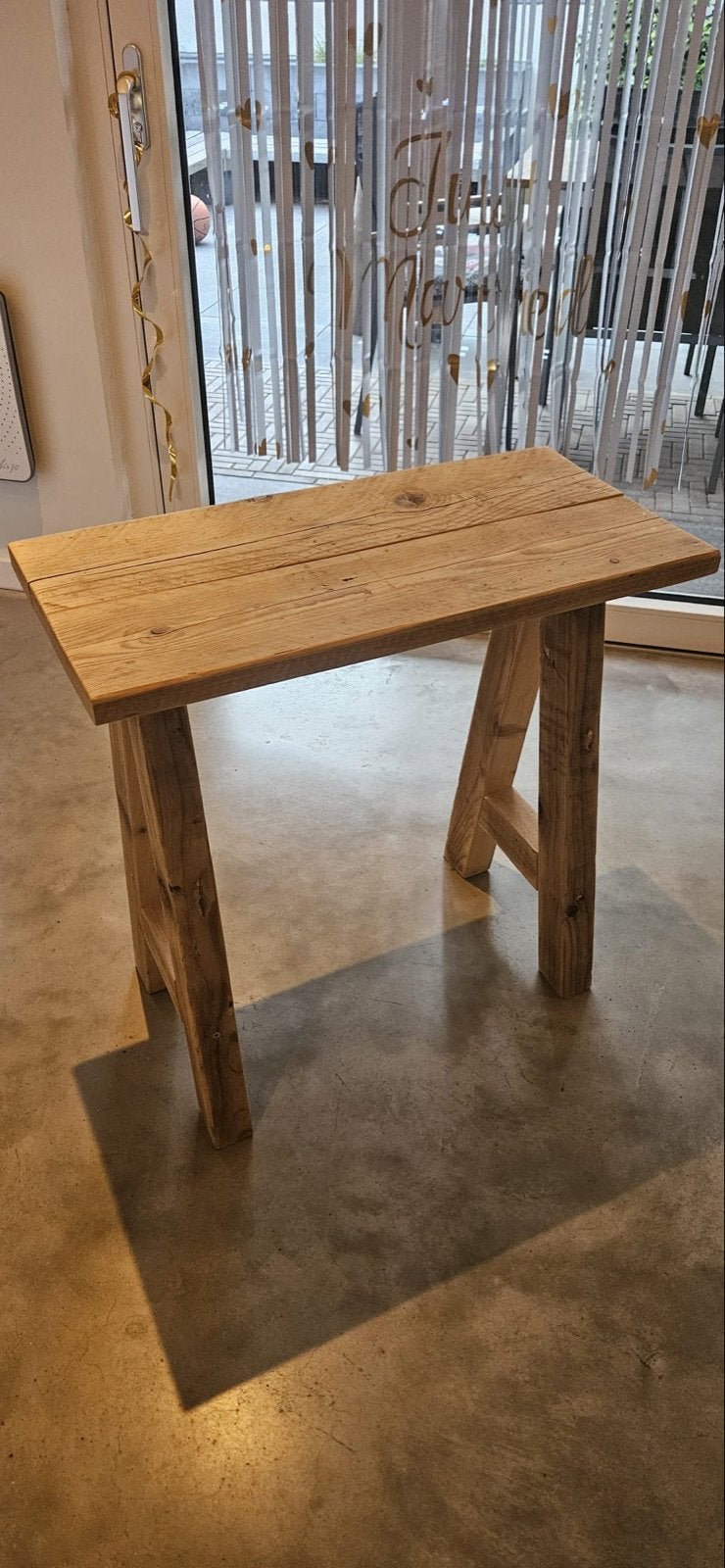 Houten bureautje / bijzettafel - 70x40x70,5 cm, Ophalen, Gebruikt, 55 tot 75 cm, 60 cm of meer