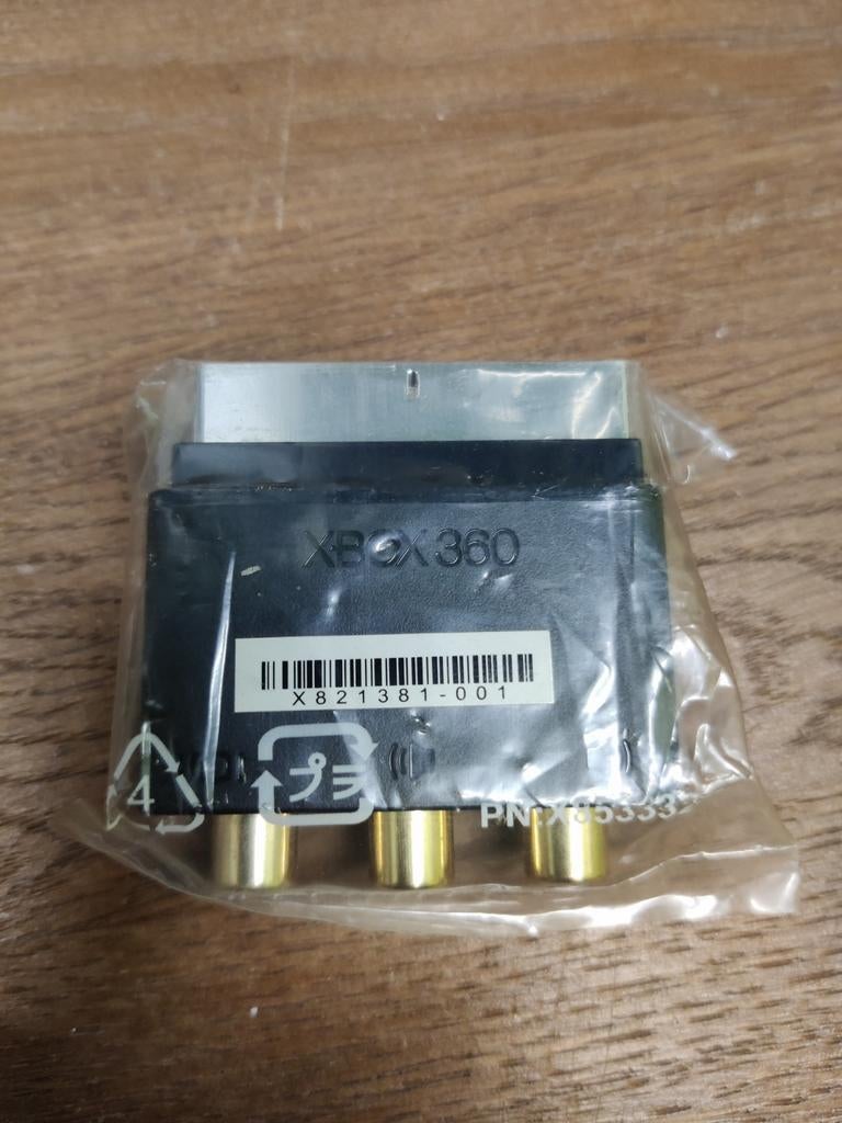 Xbox 360 SCART Adapter Kabel - Nieuw in verpakking, Spelcomputers en Games, Spelcomputers | Xbox | Accessoires, Nieuw, Xbox 360