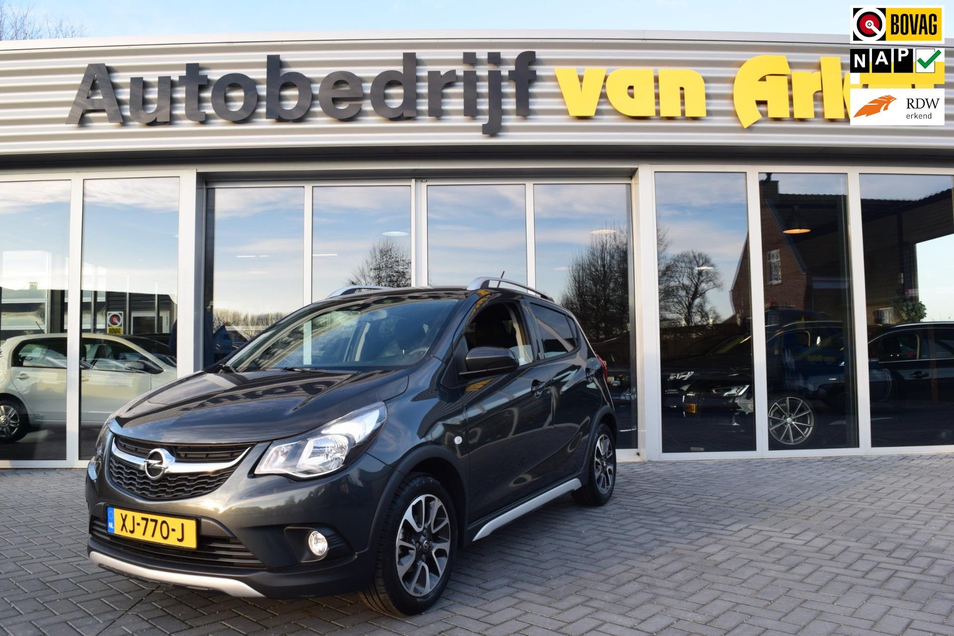 Opel KARL 1.0 Rocks Online Edition, Auto's, Voorwielaandrijving, 839 kg, Stof, Gebruikt