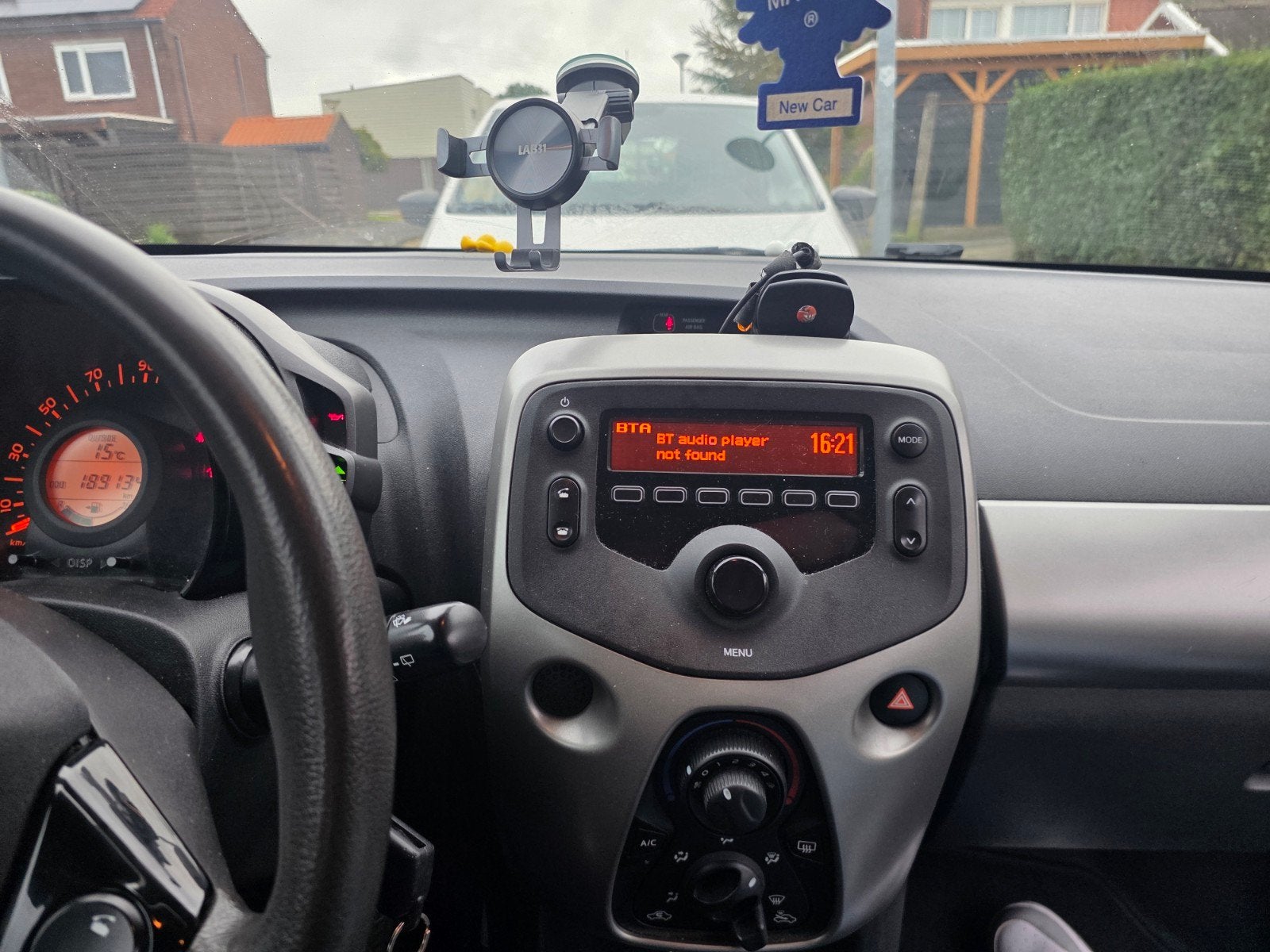 Peugeot 108 1.0 12V E-vti 51KW 5DR 2014 Zwart, Voorwielaandrijving, 31 €/maand, 4 stoelen, Zwart