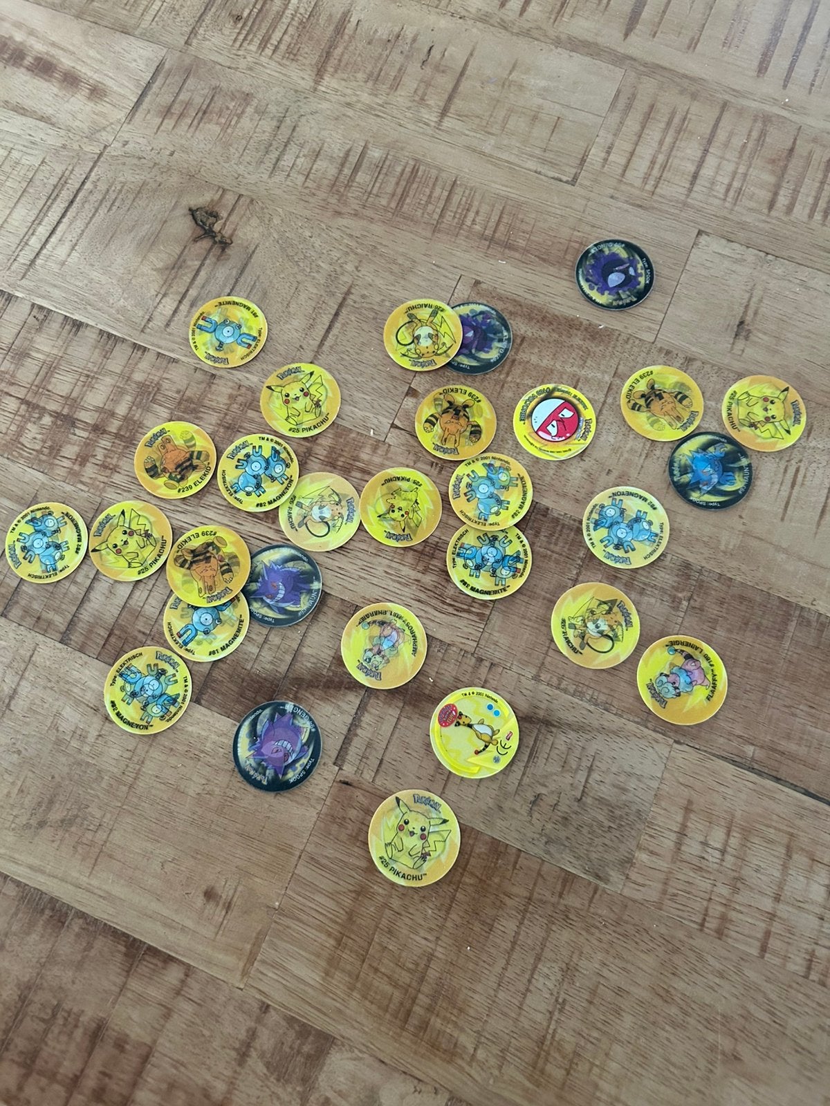 Pokemon flippo’s, Verzamelen, Ophalen, Losse flippo's