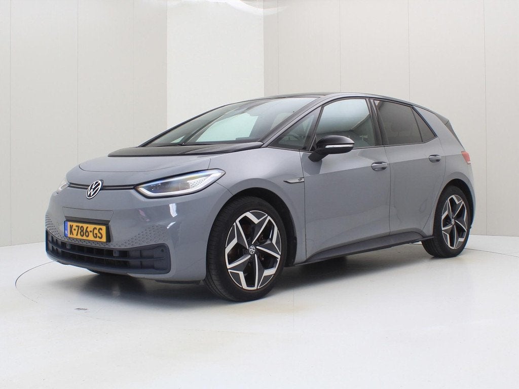 Volkswagen Id.3 58kWh 204pk 1ST Plus 89% SoH [ CAMERA+CARPLA, Auto's, Volkswagen, 34 min, Gebruikt, Zwart, 375 min