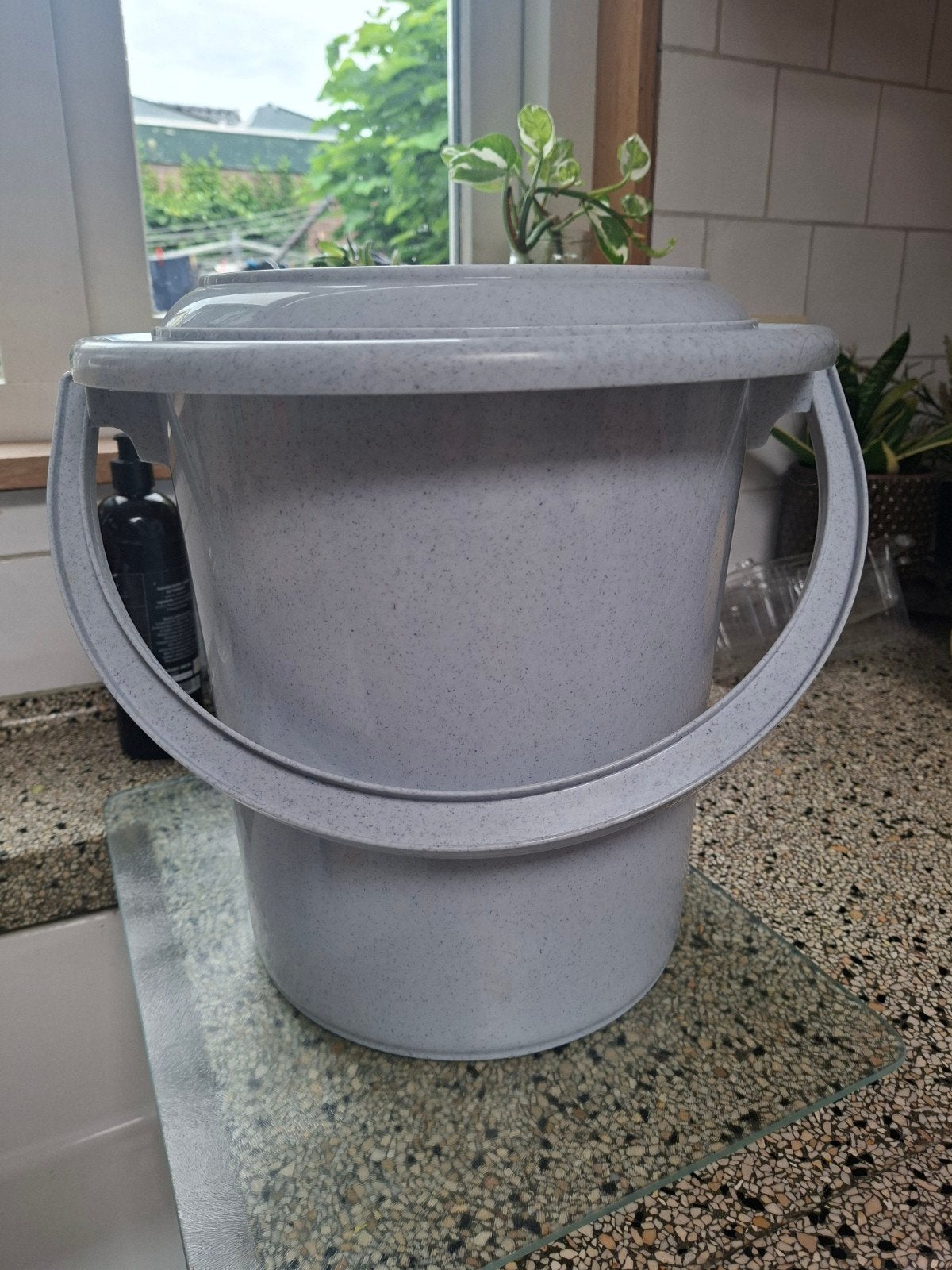 curver toilet emmer 10 liter met goed sluitende deksel, Ophalen of Verzenden, Overige typen
