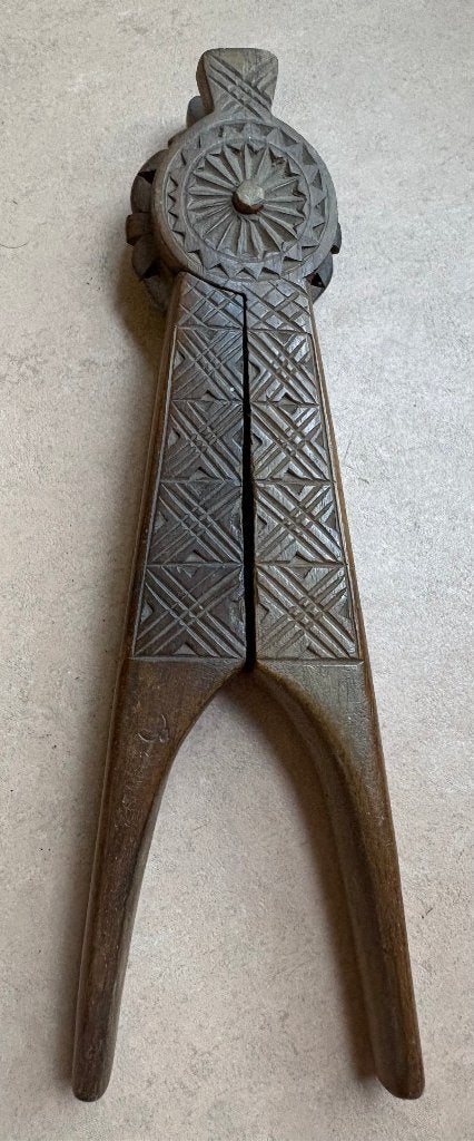 Mooi Scandinavische notenkraker, jaren '60-'70, Hout, Ophalen of Verzenden, Bruin, Overige typen