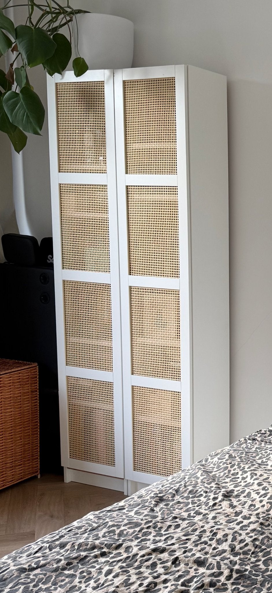 2 deuren voor IKEA Billy boekenkast - HÖGADAL, Ophalen, 50 tot 100 cm, Zo goed als nieuw, Minder dan 25 cm