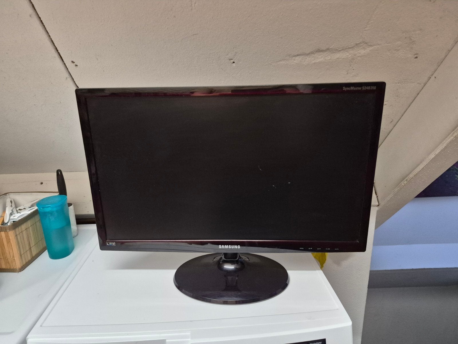 Samsung SyncMaster S24B350H Monitor - Full HD, Computers en Software, Monitoren, Ophalen, Full HD, Samsung, 60 Hz of minder