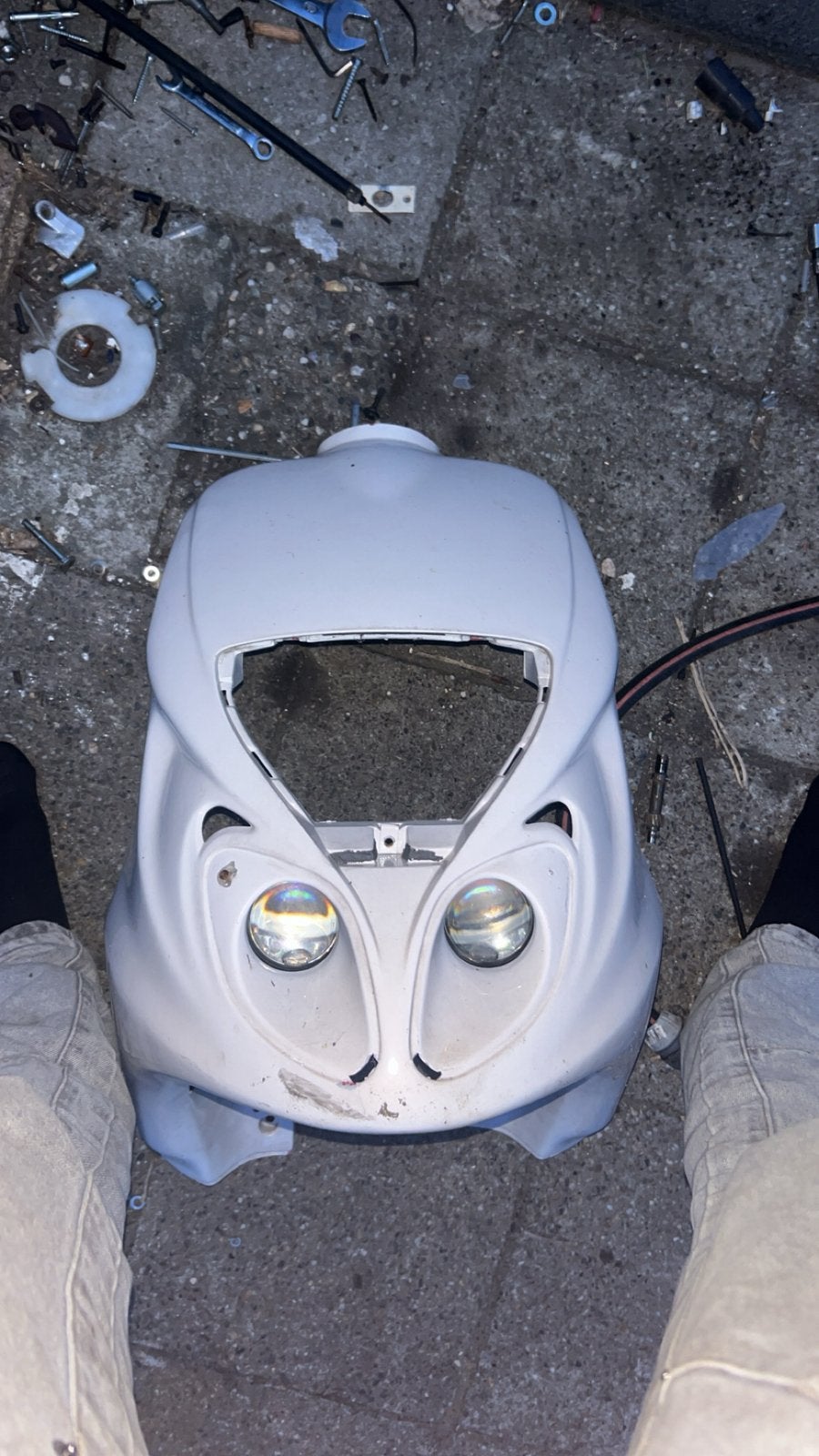 Piaggio nrg kapen set compleet, Ophalen of Verzenden, Zo goed als nieuw, Piaggio
