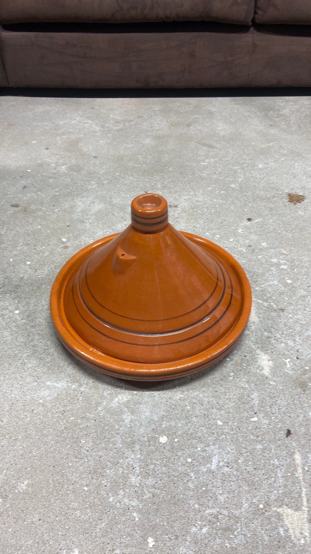 Tajine pan, Ophalen of Verzenden, Zo goed als nieuw, Gietijzer, Koekenpan of Braadpan