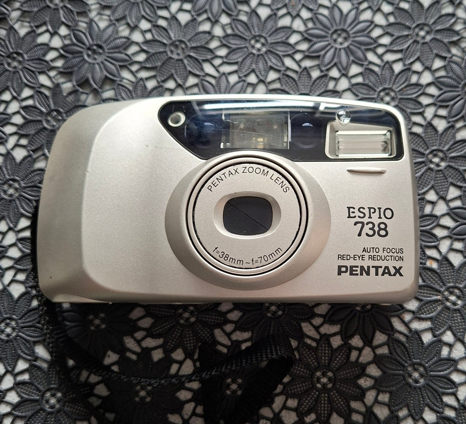 Pentax Espio 738 foto camera, Ophalen, Gebruikt, Spiegelreflex, Pentax