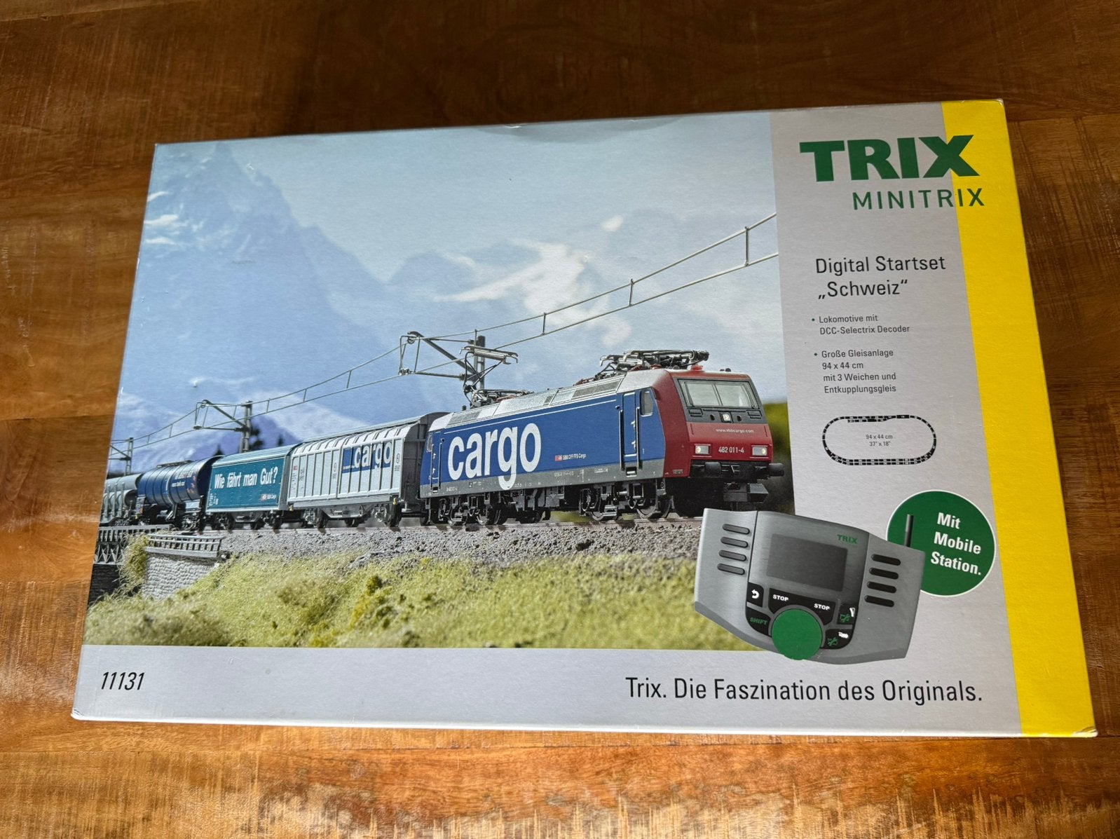 Minitrix startset 11131 Digitaal zwitserland Cargo nieuw!!, Treinset, Gelijkstroom, Trix, Ophalen of Verzenden
