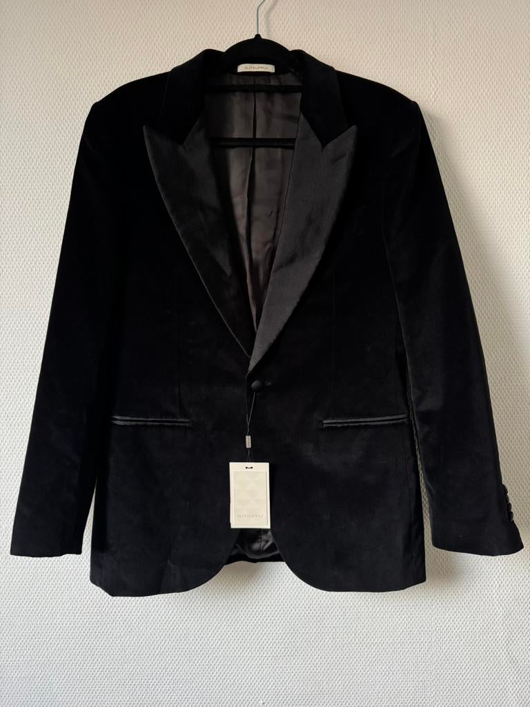 Nieuw Suitsupply blazer jasje zwart maat 48, Kleding | Heren, Verzenden, Nieuw, Maat 48/50 (M), Zwart