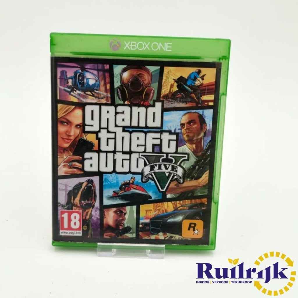 Grand Theft Auto 5 GTA V - Xbox One Game, Microsoft, Zo goed als nieuw, Support@microsoft.com, Microsoft Corporation
One Microsoft Way
Redmond, WA 98052-6399
USA