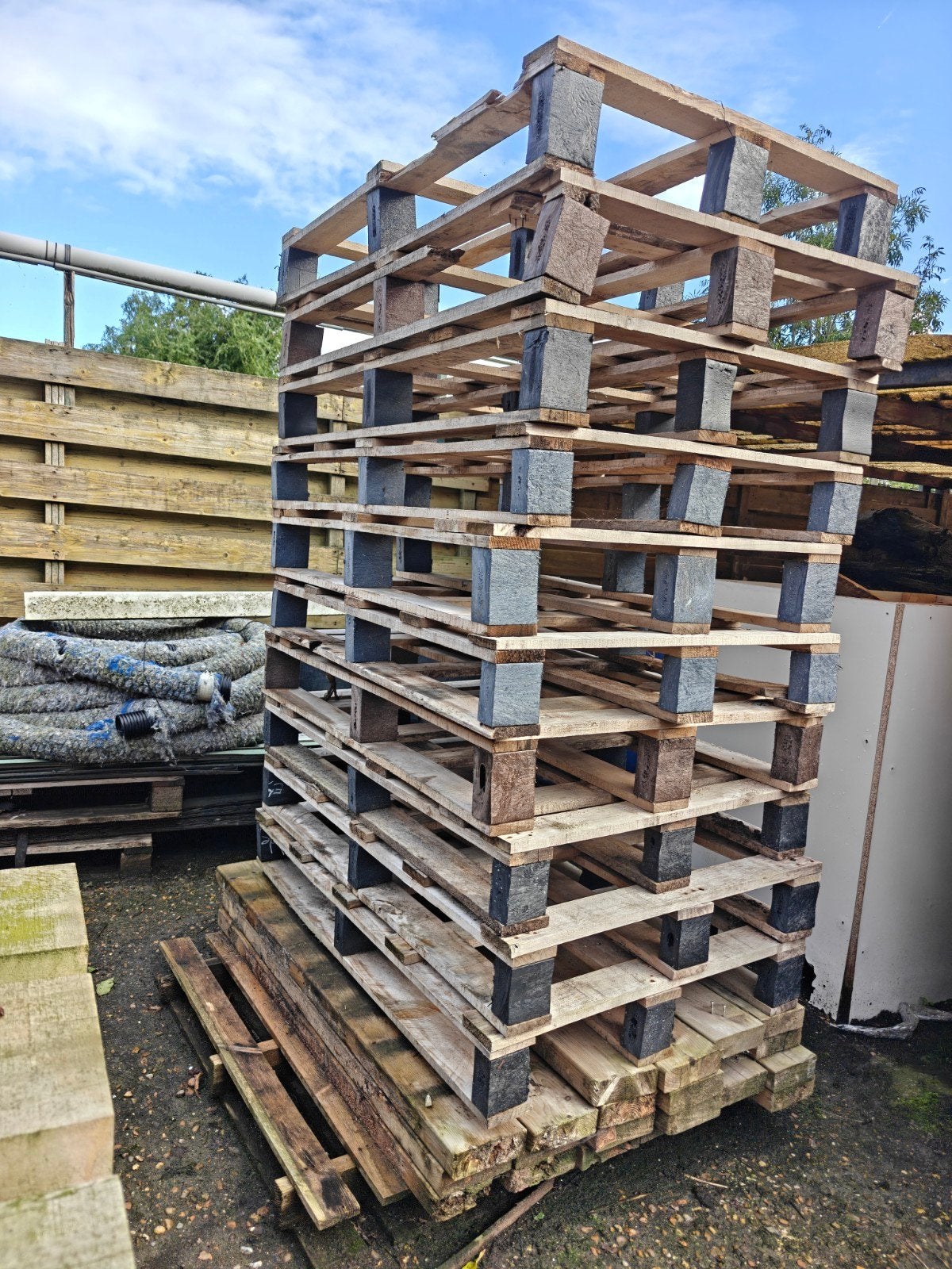 pallets, stookhout/klushout, Minder dan 3 m³, Ophalen