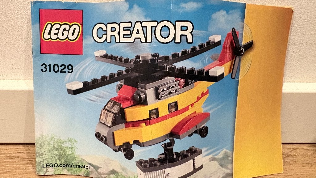Lego Creator 31029 - Helikopter, Lego, Ophalen of Verzenden, Zo goed als nieuw, Creator