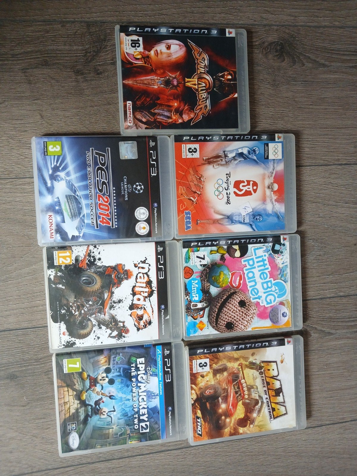 PS3 Spellen  Diverse Titels (o.a. PES 2014, LittleBigPlanet), Online, Gebruikt, Overige genres, 1 speler