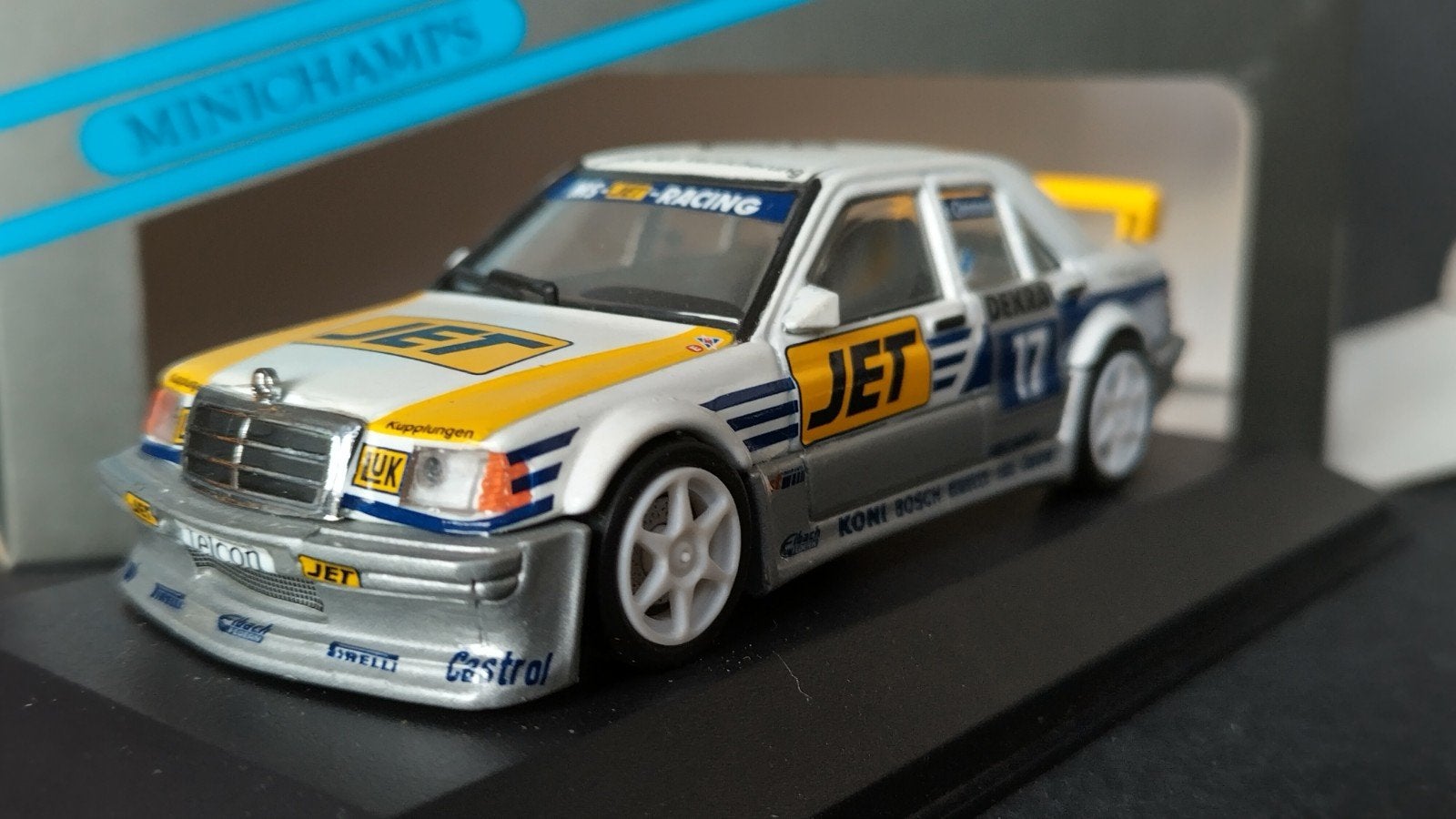 Mercedes Benz 190 Evo DTM Ms Jet Ommen Minichamps Pol, Auto, ., Nieuw, Ophalen of Verzenden