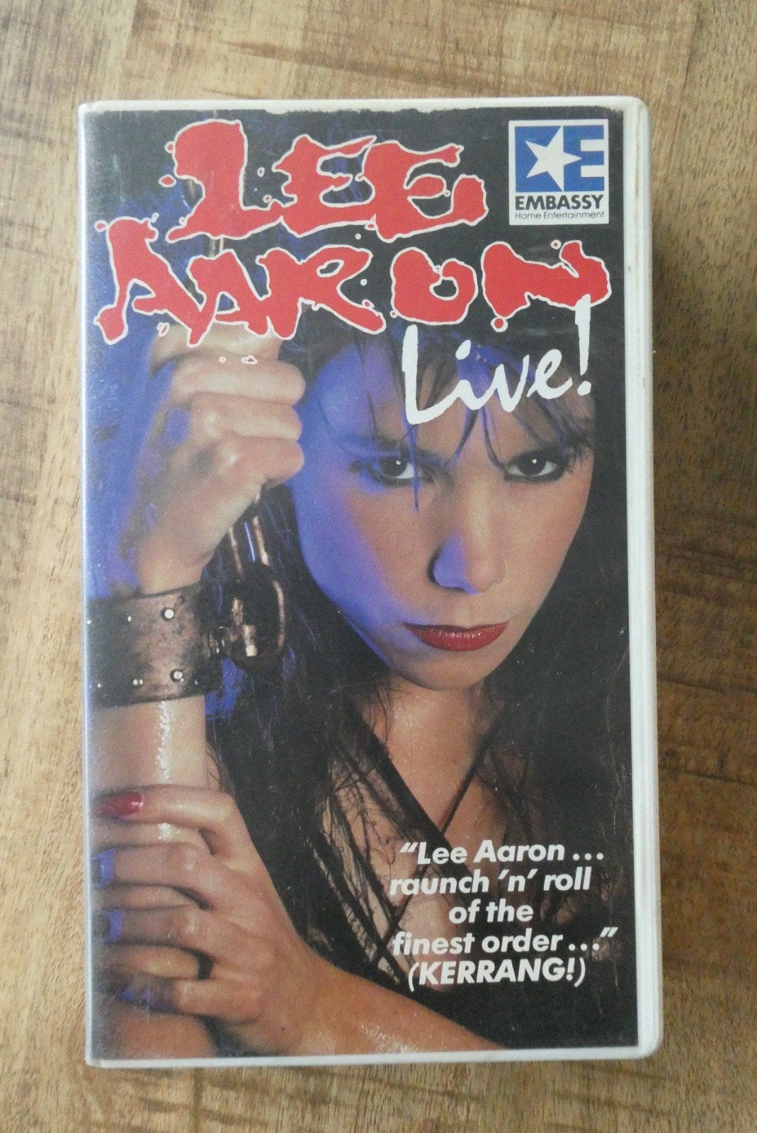 Lee Aaron 3x VHS videobanden, Engels, Alle leeftijden, Muziek en Concerten, Ophalen of Verzenden