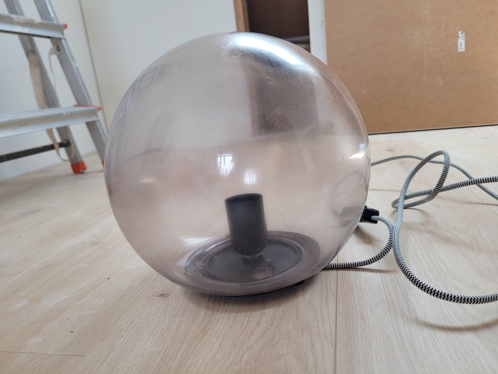 Ikea bol lamp tafellamp, Huis en Inrichting, Ophalen, Glas, Minder dan 50 cm