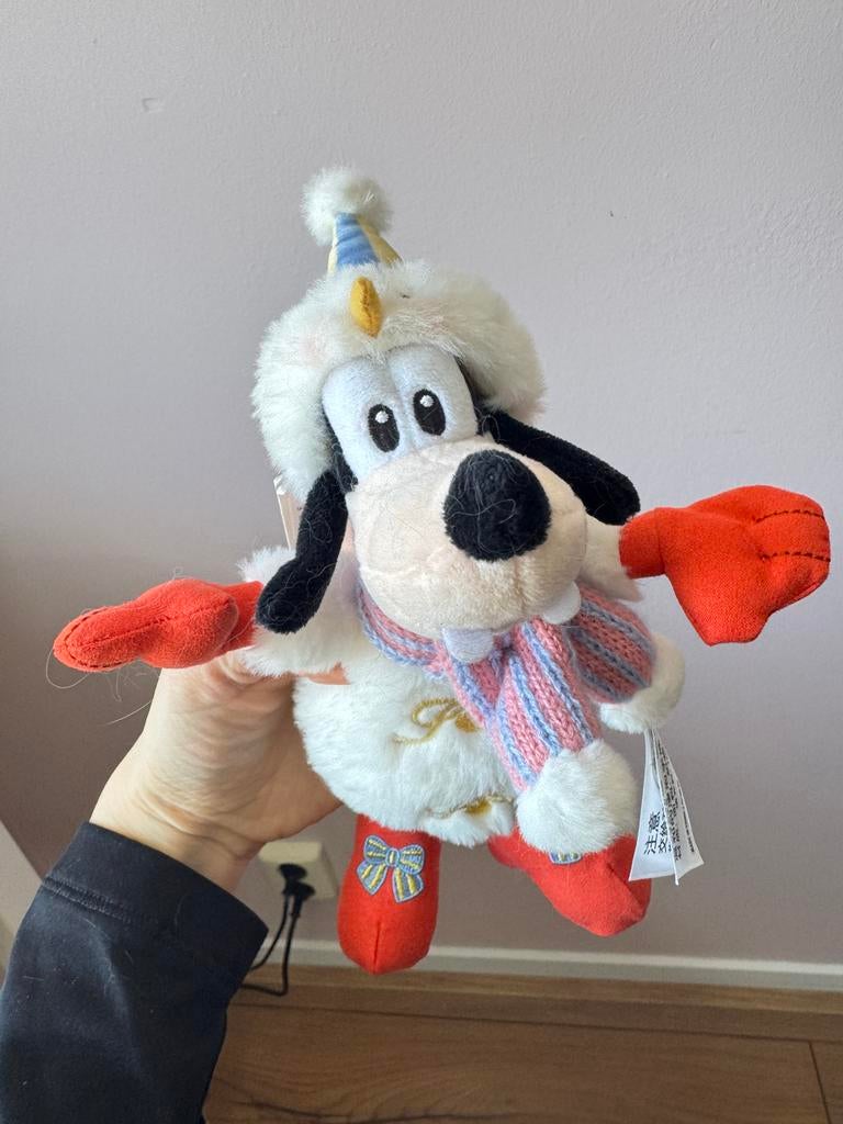 Goofy Shanghai Disneyland sleutelhanger - Kerst sneeuwpop, Verzamelen, Ophalen of Verzenden, Goofy of Pluto, Nieuw, Overige typen