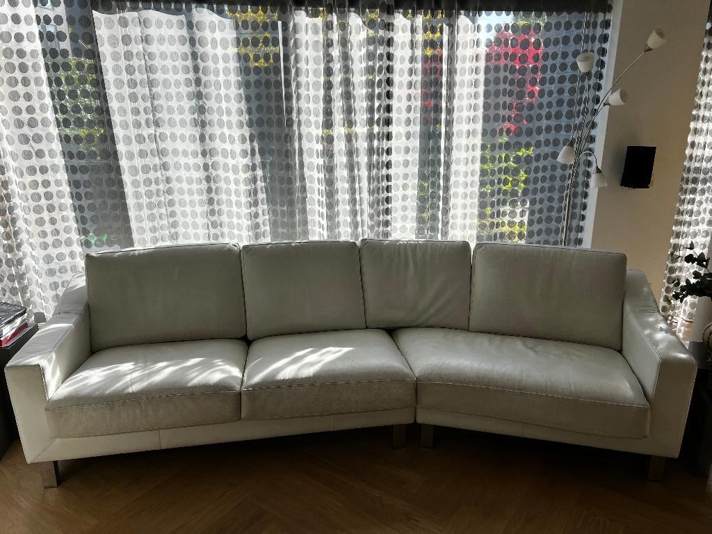 Bank Leolux Antonia (3,5 zits), Ophalen, 250 tot 300 cm, Gebruikt, Rechte bank