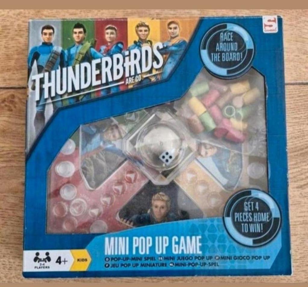 Mini Pop Up Game Thunderbirds, Ophalen of Verzenden, Zo goed als nieuw