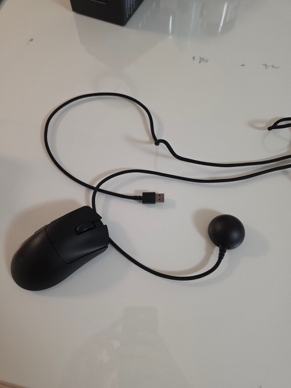 Razer DeathAdder V4 Pro Draadloze Gaming Muis, Computers en Software, Muizen, Rechtshandig, Muis, Verzenden, Zo goed als nieuw