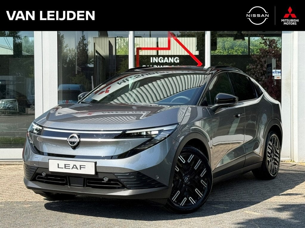NISSAN Leaf 52 kWh Evolve | 445km WLTP | Leder | BOSE | App, Auto's, Nissan, Automaat, 12 maanden, Zwart, Leder