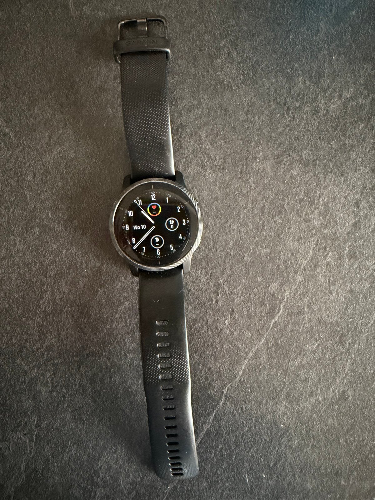 Garmin Venu 2 45mm - In goede staat, Zwart, Ophalen of Verzenden, Zo goed als nieuw, Waterdicht