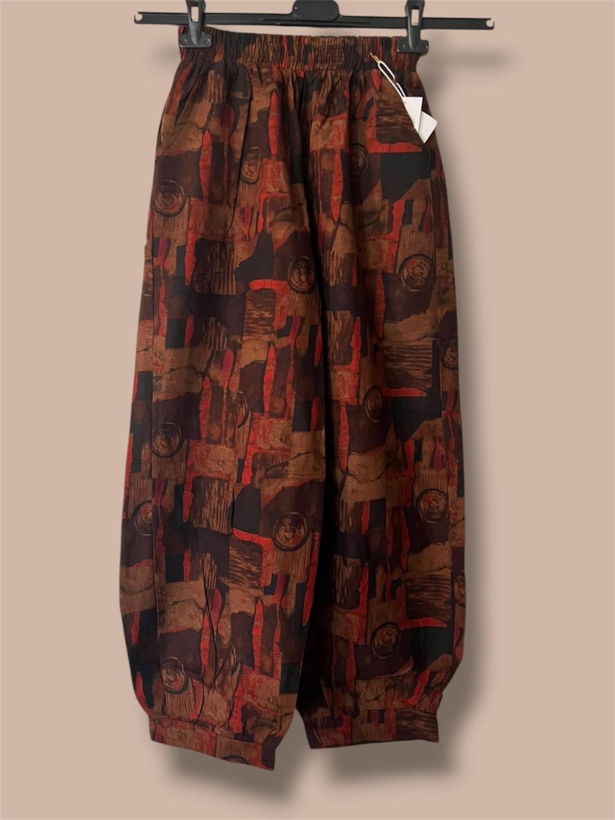 Hippie broek Katoen, Maat 38/40 (M), Verzenden, Nieuw, Oranje