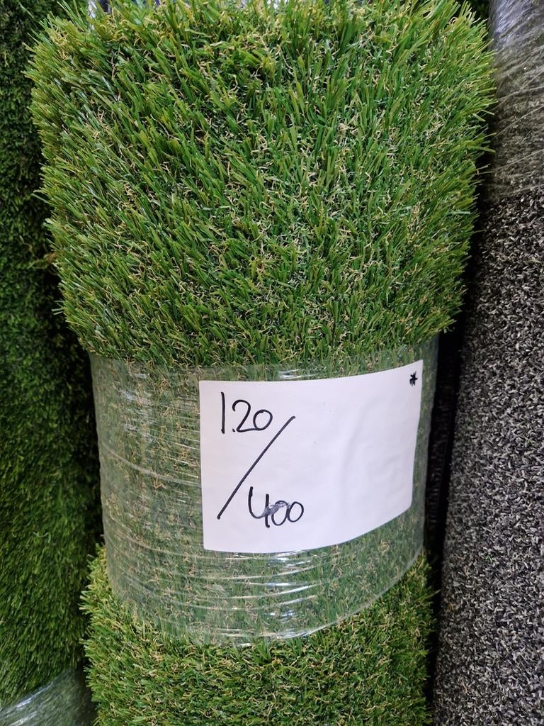 Kunstgras coupon 35mm nieuw 1.20 x 4.00 ( 4.8m2), Ophalen of Verzenden, Nieuw, 20 m² of meer